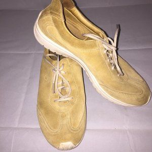Rockport Leather upper Yellow shoes